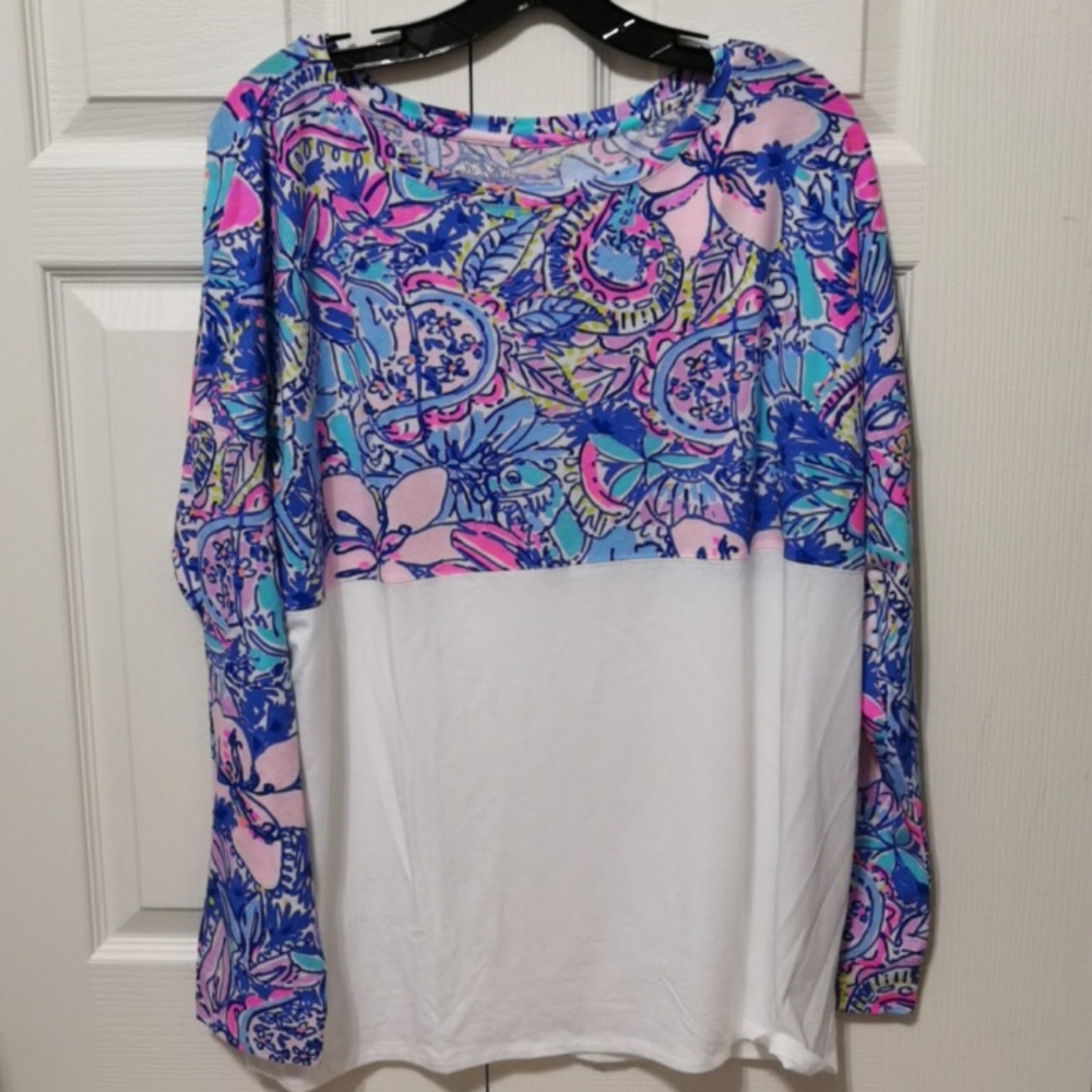 NWT Lilly Pulitzer Finn Top XS,M, XL - Picture 7 of 15